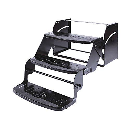 Stromberg Carlson Manual RV Step - 24" W Triple, Radius Treads 9" Rise