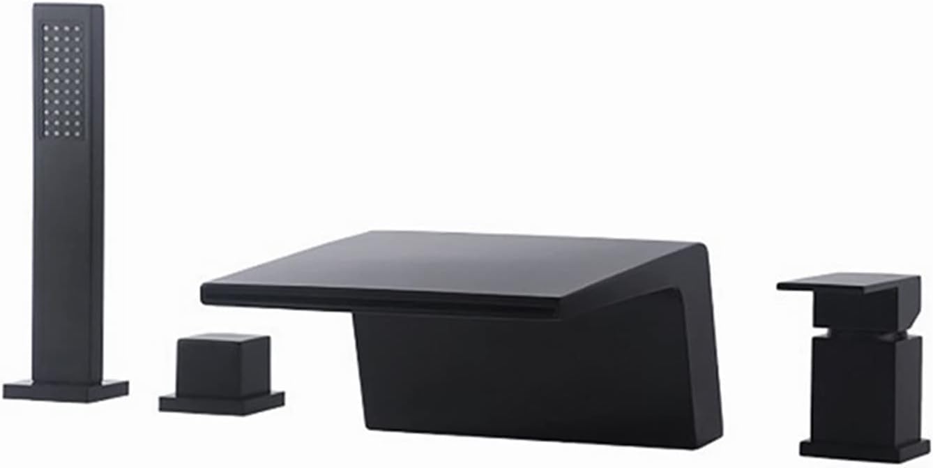 Mitigeur de baignoire à 4 trous cascade pour remplacer votre vieux robinet sans fuite