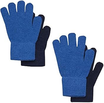 Celavi Unisex Kids Magic 2-pack Mittens, Moonscape, 1, Moonscape., 1/2