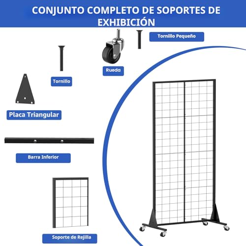 Grid Wall Display Stand 2x5.5ft – Save $15 with Code CWTB5UJT - Image 4