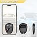 Vurkcy Key Fob Replacement for 2002-2009 Chevy Trailblazer & GMC Envoy/ 03-07 Isuzu Ascender/ 04-07 Buick Rainier/ 02-04 Oldsmobile Bravada Car Keyless Entry Remote Control, MYT3X6898B, 3 Btn, 2Pcs