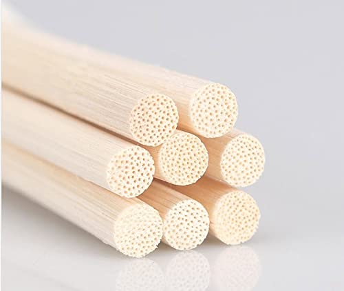 Iron Banyan 100Pcs Reed Diffuser Sticks,10 Inch Natural Rattan Wood Sticks,Reed Sticks,Essential Oil Aroma Diffuser Replacement Sticks For Aroma Fragrance (Primary Color) #TOP1
