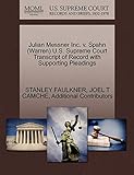  Julian Messner Inc. V. Spahn (Warren) U.S. Supreme Court Transcript of Record with Supporting Pleadings