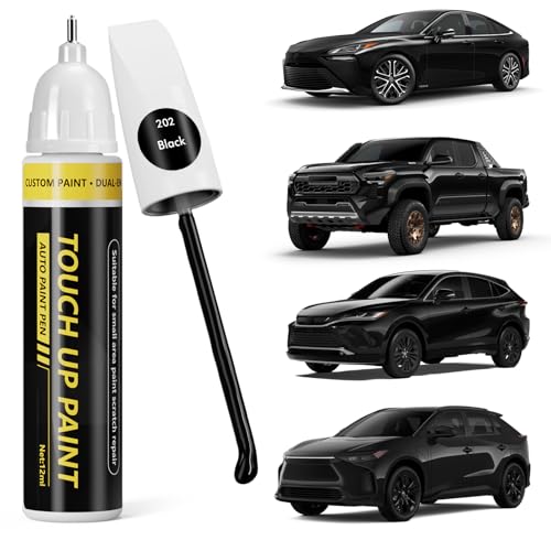 Image of ((202 Black Touch Up Paint for Toyota