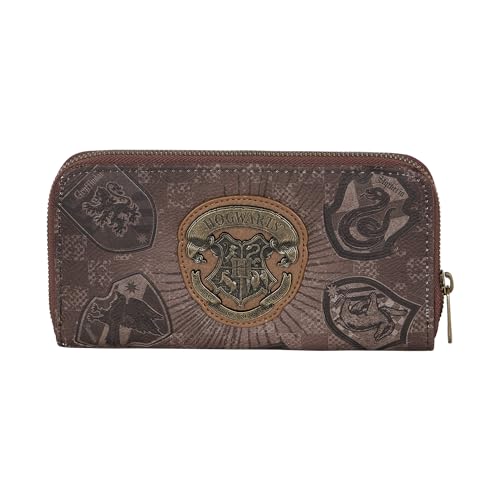 Harry Potter Pride-Wallet, Brown, 15.5 x 10 cm