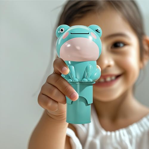 Image of Stamp On Luna, The Frog, Sticker Stamp and Activity Pad with 10 Pages, 100 Stickers, 1 Stamp Toy Collectible Figure, Fun Learning Activity, Return Gifts for Children from 3 Years