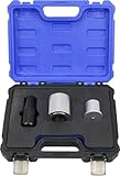 ZKTOOL Kurbelwelle Vorne Öldichtung Installation Werkzeug Set Kompatibel mit Land Rover Discovery 3 Discovery 4 TDV6 3.0 Dieselmotor, OEM 303-1121, 303-1122
