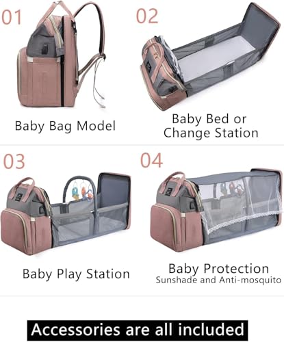 Image of Black boy Diaper Bag Backpack: Baby toddler Bags with Changing Station for Women Men Girls Mom Dad Large Travel Backpack Panaleras Modernas Para Bebe Nina Nino Newborn Essentials Baby New Born Gift