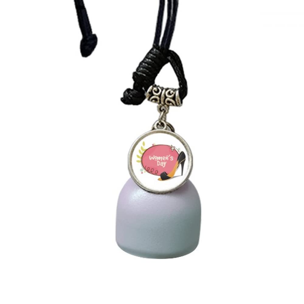 Pendentif de voiture à talons hauts et carillon pour vos trajets
