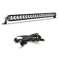LASFIT 22 inch LED Light Bar Slim Light Bar Combo Beam with Wiring Harness 1 Lead