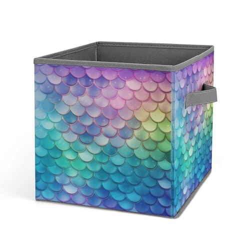 Cube de rangement pliable anti-désordre panier gain de place