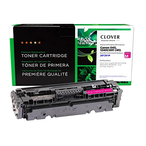 Cartouche de toner Canon 045 Clover magenta aux couleurs éclatantes