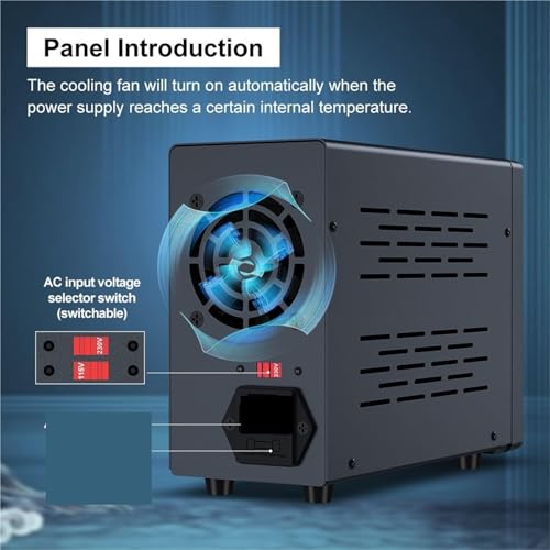Alimentation à découpage avec radiateur pour tests prolongés