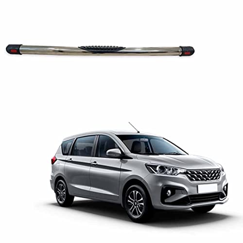 Image of Stainless Steel High Gloss Safety Rear Bumper Protector for Maruti Suzuki Ertiga 2022