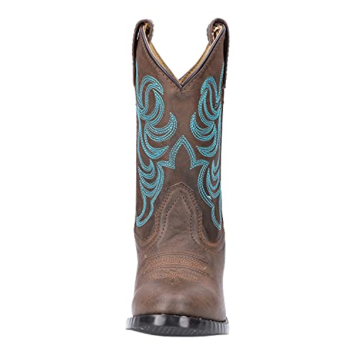 Smoky+Mountain+Boys+Brown+With+Blue+Stitch+Monterey+Western+Cowboy+Boots #TOP3