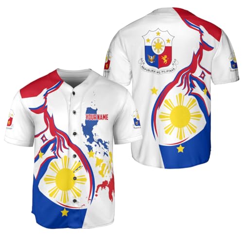 MonkeyVan Personalized Philippines Baseball Jersey Shirt Men Women, Filipino Soccer Jersey, Philippine Flag Proud Shirts Apparel Philippines28