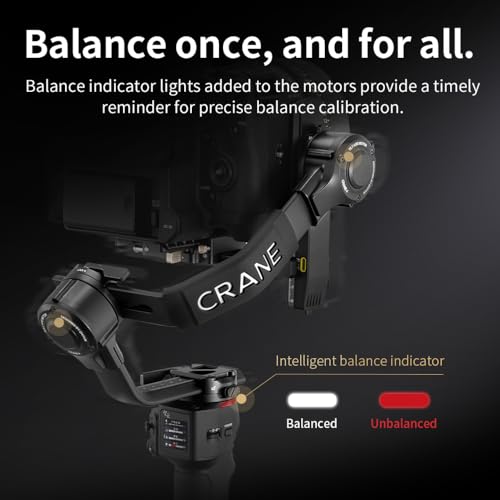 Ficha técnica Hanzete CRANE 4 Estabilizador de cardán de cámara de mano estándar de 3 ejes carga de 6 kg carga integrada luz LED de 10 W batería de carga rápida PD con mini trípode de repuesto para Nikon - Fernando Cortés Ficha técnica Hanzete CRANE 4 Estabilizador de cardán de cámara de mano estándar de 3 ejes carga de 6 kg carga integrada luz LED de 10 W batería de carga rápida PD con mini trípode de repuesto para Nikon - Fernando Cortés