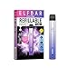 Produktbild Elfbar Elfa Turbo Pod Kit - kein Liquid enthalten - 550 mAh Akku, USB-C Schnellladung, MTL, 2 Leistungsmodi, Refillable & Prefilled Pods + Lustiger Hookain Sticker (Aurora Purple)