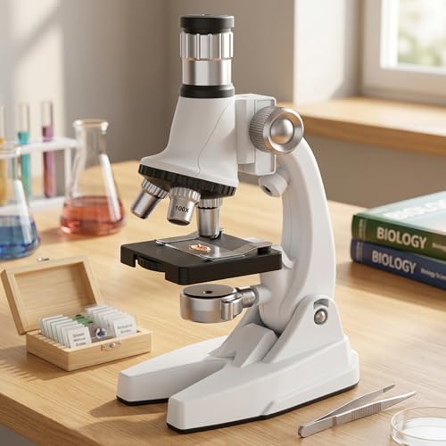 Microscope pour enfants 1200X pour s'éloigner des écrans grâce aux sciences - 2