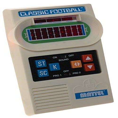 Mattel Classic Football jeu portable rétro pour les passionnés du ballon ovale