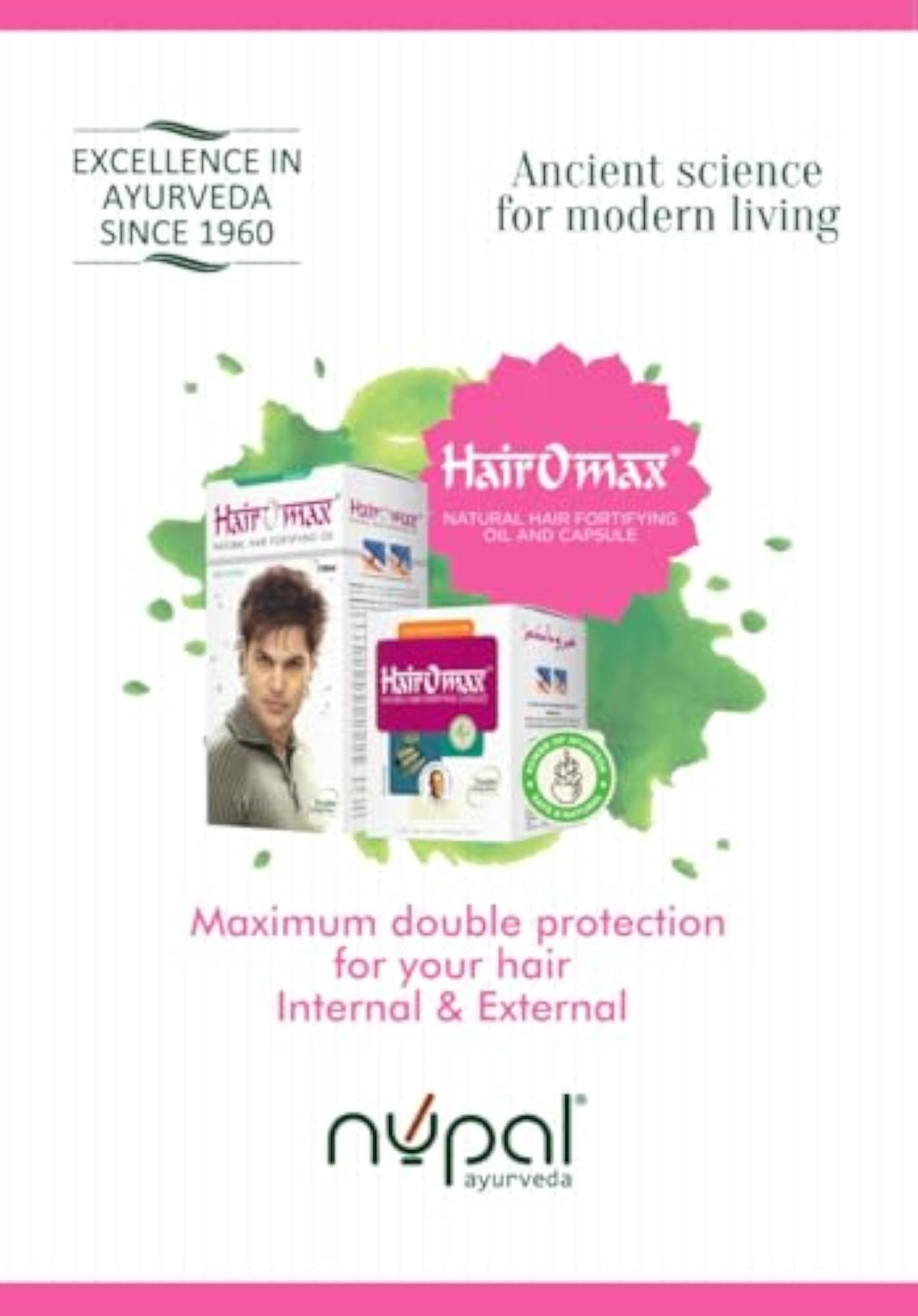 Natural Hair Fortifying Oil and Capsules Set