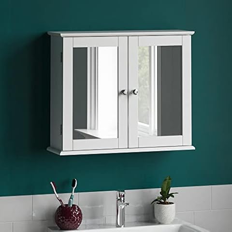 Bath Vida Priano Double Door Mirrored Cabinet Cover