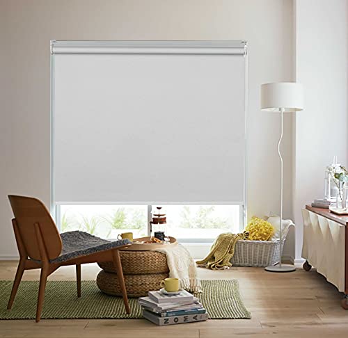 image for MiLin Blackout Roller Shades Room Darkening Window Blinds and Shades, 
