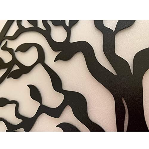 Arbre de vie décoration murale krui, le symbole d'un bonheur familial ancré et éternel - 7