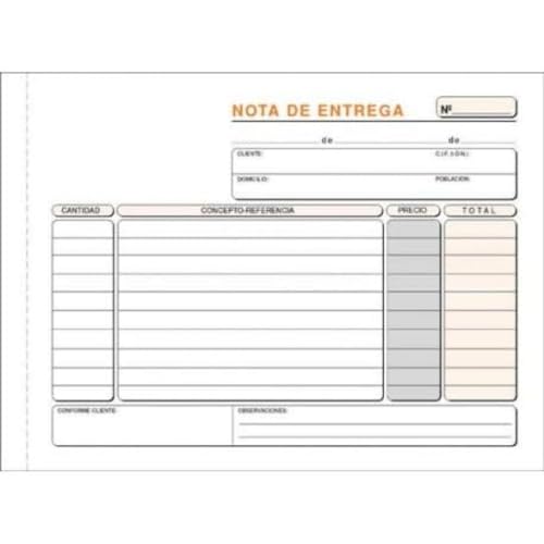 Libros Preimpresos marca Plus Office modelo TALONARIO PLUS ENTREGA 4º APAI.TRIPLI