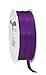Produktbild PRÄSENT C.E. Pattberg Satin violett, 50 m Satinband zum Einpacken von Geschenken, 6 mm Breite, Geschenkband zum Dekorieren & Basteln, Dekoband, Anlass