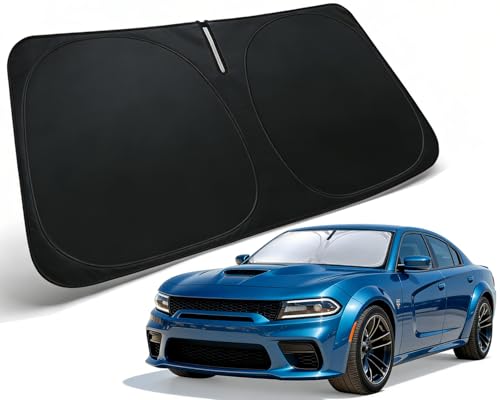 Image of Windshield Sunshades for Charger 2011-2023 Dodge Charger Sun Shade