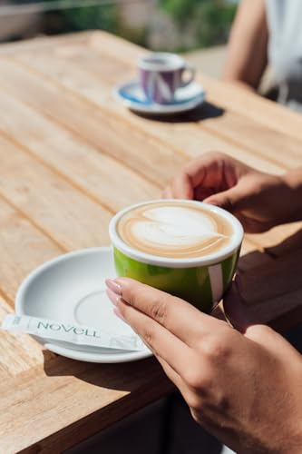 NOVELL - Café en Grano Natural 100% Arábico 1kg | 4 Bolsas de 250g | Tostado Medio | Café Arábico Sostenible