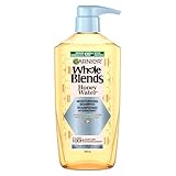Garnier Whole Blends Honey Water Moisture Restoring Shampoo, for Dry Hair & Scalp, Honey Water & Floral Nectar, Deep moisture restore with no weigh-down, Frizz Control, Silicone-Free and Cruelty free, 828 ml