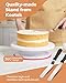 Kootek 700pcs Cake Decorating Kit, Baking Supplies with Springform Pans, Cake Turntable for Decorating, Piping Tips Set, Pastry Bags, and More Baking Tools