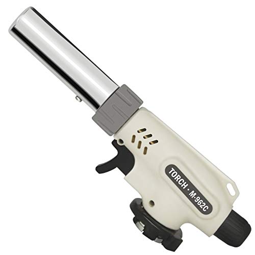 ZLDDE Küchenlampe, Gasbrenner Flammenpistole Kochen Löten Butan Automatische elektronische Gasschweißbrenner Feuerzeug… – Bild 5