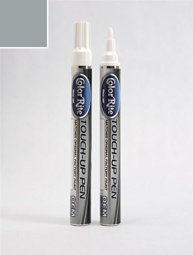 ColorRite Pen for BMW 3 Automotive Touch-up Paint - Titan Silver Metallic 354 - Color+Clearcoat Package