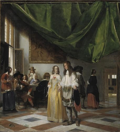 Affiches et gravures Pieter De Hooch pour créer une ambiance musicale dans votre salon