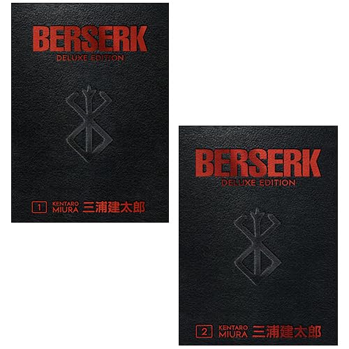 Berserk Deluxe Vol (1,2) Collection 2 Books Set By Kentaro Miura Kentaro Miura 9789124238551