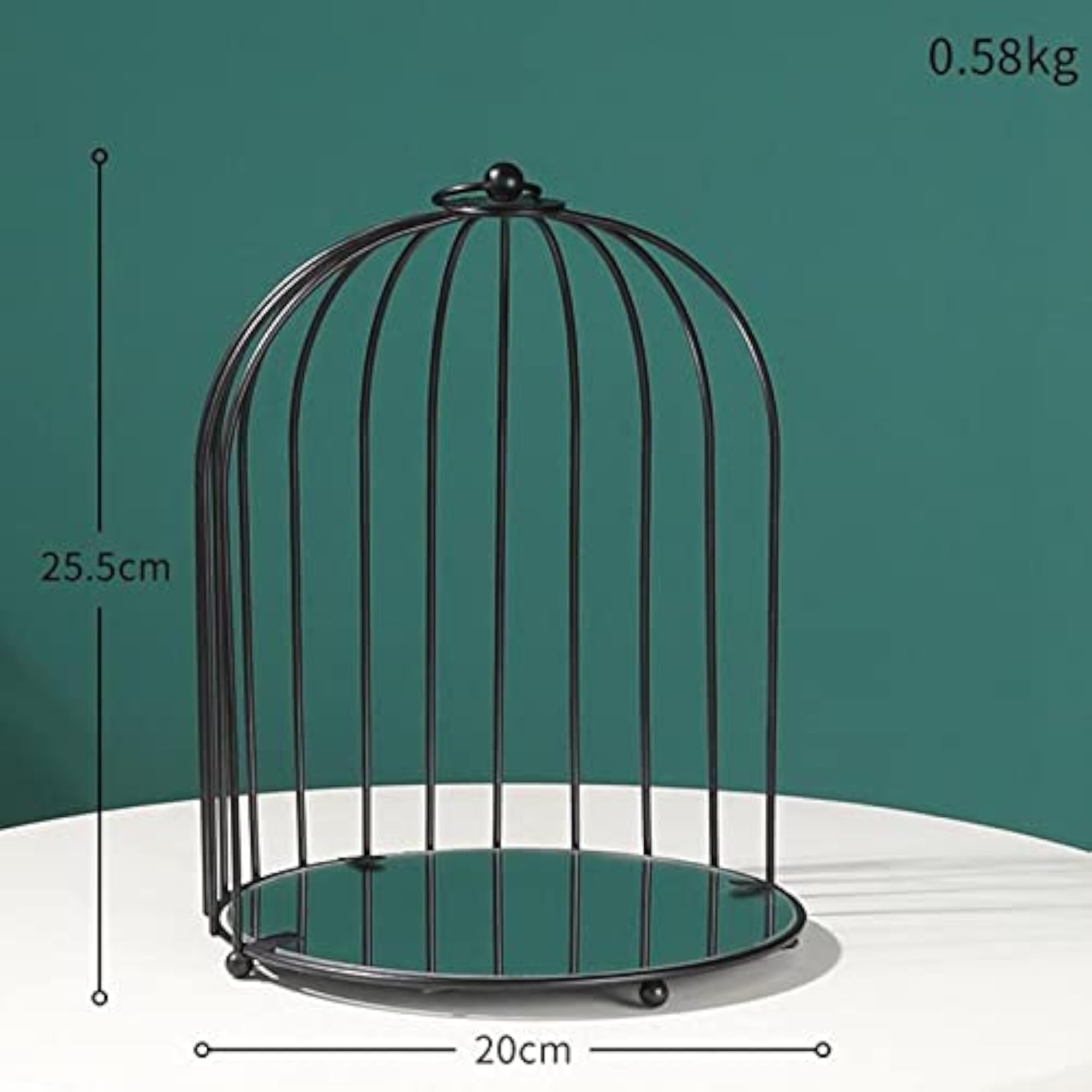 Iron Desk Organizer for Makeup Display, Cake & Cupcakes Rack