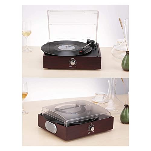 Record Players Retro am FM Radio 33/45/78 RPM 3-Speed Retro Phonograph Gramophone BT4.2 Belt-Driven Turntable Vinyl Reco… - Les Beatles, Paul McCartney, John Lennon, RIngo Starr, George Harrison Record Players Retro am FM Radio 33/45/78 RPM 3-Speed Retro Phonograph Gramophone BT4.2 Belt-Driven Turntable Vinyl Reco… – Image 6