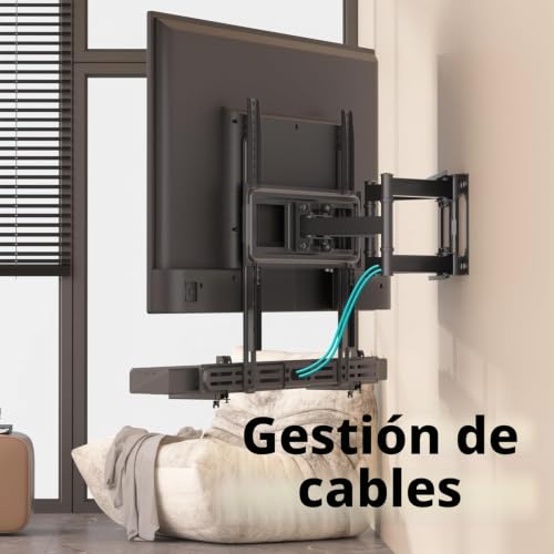 Soporte universal para barra de sonido sin orificios ajustable SBR501 3
