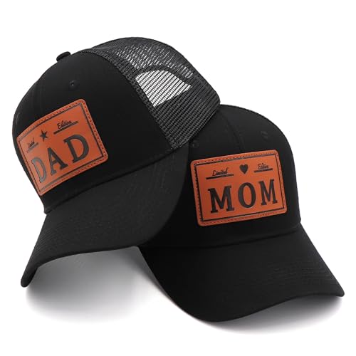 Mom and Dad Hats Fathers Mothers Day Mom Dad Gifts Hat Pregnancy Announcement Baseball Mom Dad Gang Hats for Men Women
