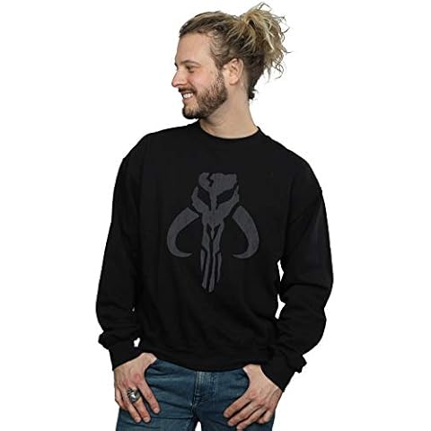 Star Wars The Mandalorian Sweatshirt Black Large Cover