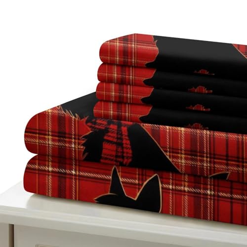 Housse de couette chien imprimée 3D au fini microfibre douce