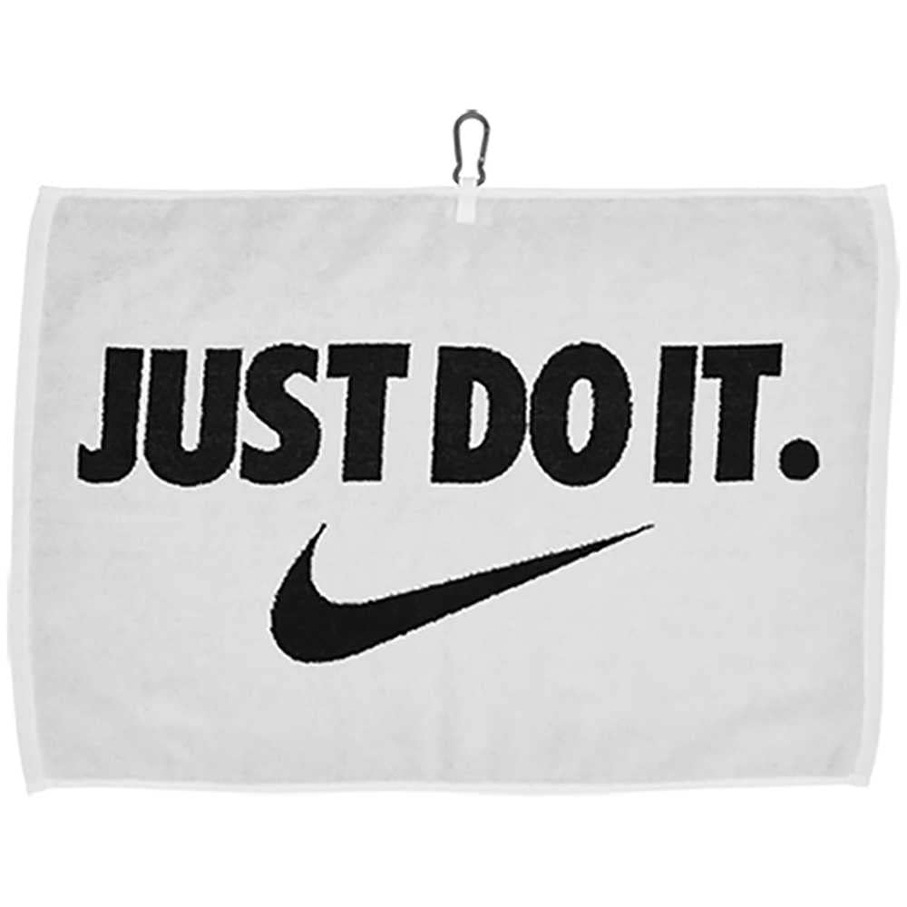 Nike Performance Golf Towel 2 0 Towel For Unisex White/Black Osfm