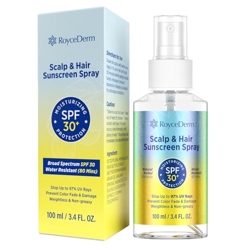 Hair and Scalp Sunscreen Spray SPF 30+: UV...