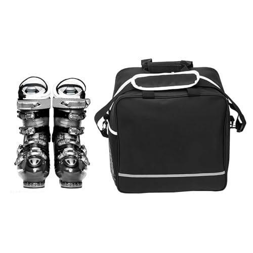 Mochila para botas de esquí y snowboard con compartimento para casco de nieve 4
