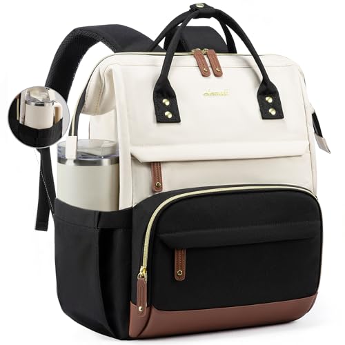 LOVEVOOK Laptop Backpack for Women, 17 Inch Work Business Backpacks Purse With Large Capacity,...