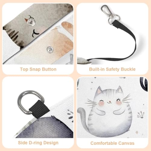 Bolsa de hombro de lona para mascotas que reduce el estrés del viaje con asomado 5