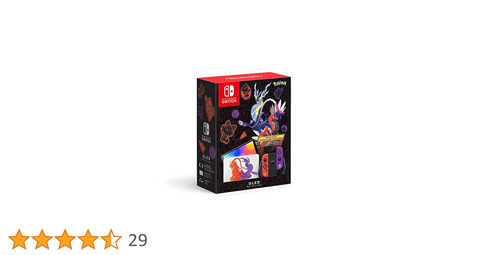 Nintendo Switch 有機EL スカーレット・バイオレットエディション ☆Nintendo Switch(有機ELモデル) スカーレット・バイオレット